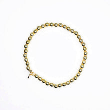 Load image into Gallery viewer, Gold Hematite Stacking Bracelet