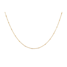 Load image into Gallery viewer, Classic Gold Chain Necklace - Satellite Chain