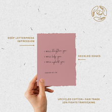 Load image into Gallery viewer, Strengthen You Help You | Religious Greeting Card