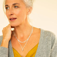 Load image into Gallery viewer, Rain Droplet Necklace | Sterling Silver