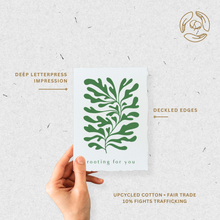 Load image into Gallery viewer, Rooting for You | Plant Shop Greeting Card