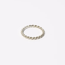 Load image into Gallery viewer, Mini Rope Ring | Sterling Silver