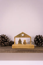 Load image into Gallery viewer, Tealight Shadow Caster | House with Candle Holder