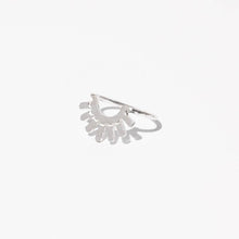 Load image into Gallery viewer, Ray Stacking Ring | Hammered Sterling Silver