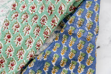Load image into Gallery viewer, Traditional Blooms Tea Towel