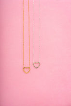 Load image into Gallery viewer, Hammered Heart Necklace