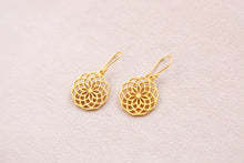 Load image into Gallery viewer, Aurora Mandala Petal Earrings