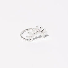 Load image into Gallery viewer, Ray Stacking Ring | Hammered Sterling Silver