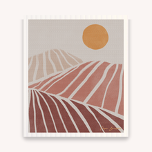 Load image into Gallery viewer, Set of 3 Swedish Dishcloth: Landscape Line Combo