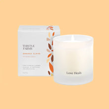 Load image into Gallery viewer, Orange Clove Soy Wax Holiday Candle