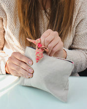 Load image into Gallery viewer, Canvas Makeup Bag