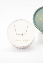 Load image into Gallery viewer, Radiant Cross Necklace in Silver