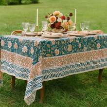 Load image into Gallery viewer, Evening Petals Tablecloth