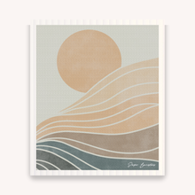 Load image into Gallery viewer, Set of 3 Swedish Dishcloth: Landscape Line Combo