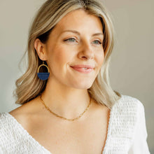 Load image into Gallery viewer, Cobalt Jo Earrings