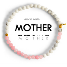 Load image into Gallery viewer, Morse Code Bracelet | MOTHER