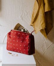 Load image into Gallery viewer, Cross-Stitch Medium Toiletry Bag