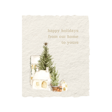 Load image into Gallery viewer, Christmas Card Box Set | Happy Holidays From Our Home