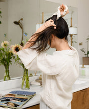 Load image into Gallery viewer, Embroidered Scrunchie