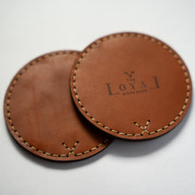 Load image into Gallery viewer, Leather Coasters