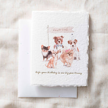 Load image into Gallery viewer, Birthday Paw-tay Dogs | Eco-Friendly Greeting Card
