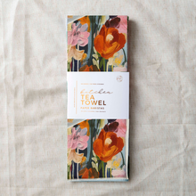 Load image into Gallery viewer, Flowers Bouquet Kitchen| Recycle Microfiber Waffle Tea Towel
