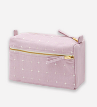 Load image into Gallery viewer, Cross-Stitch Medium Toiletry Bag
