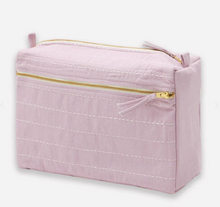 Load image into Gallery viewer, Pin-Stitch Large Toiletry Bag
