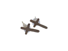 Load image into Gallery viewer, Redemption - Brass and Nickel Metal Earrings

