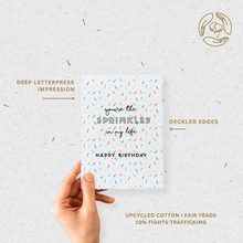 Load image into Gallery viewer, You're the Sprinkle | Friendship Birthday Greeting Card
